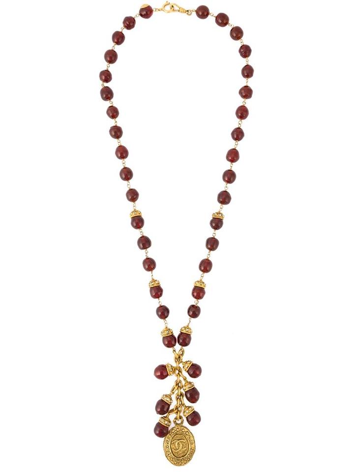Chanel Vintage Grixpoix Beaded Necklace