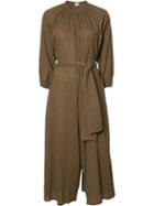 Apiece Apart 'isla' Wide Leg Jumpsuit, Women's, Size: 6, Brown, Cotton