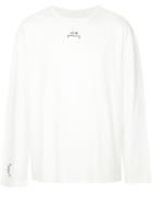 A-cold-wall* Logo Print Long Sleeve T-shirt - White
