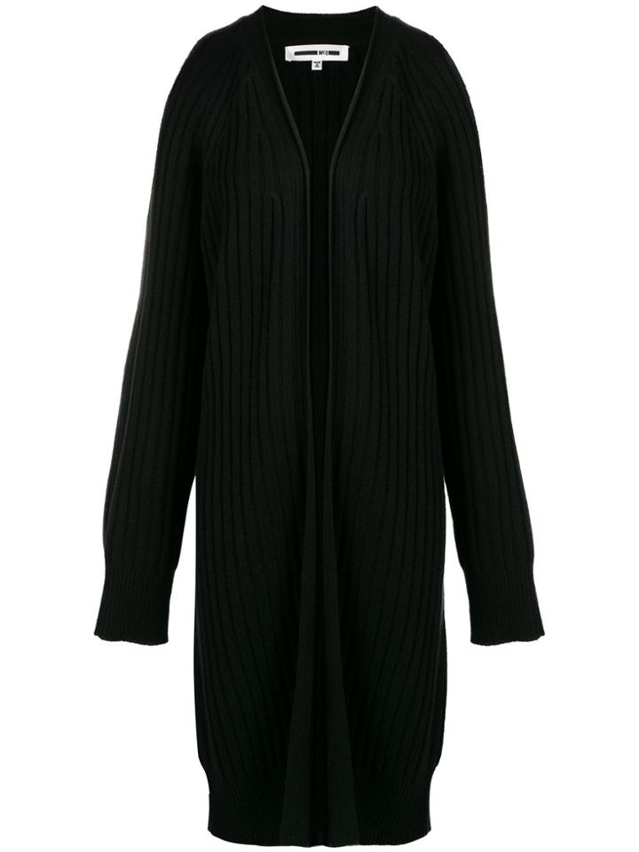 Mcq Alexander Mcqueen Cut Out Detail Cardigan - Black