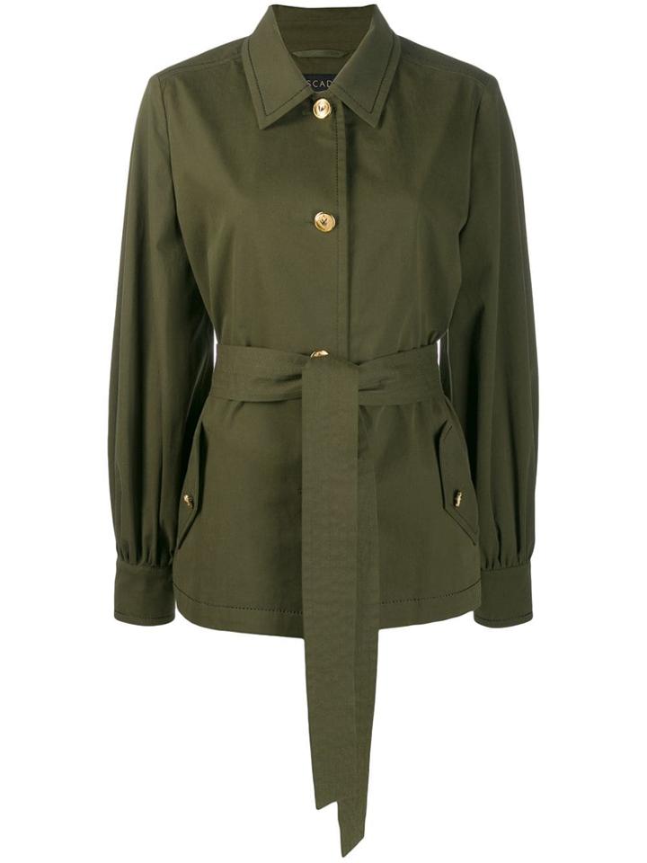 Escada Tie-waist Jacket - Green