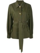 Escada Tie-waist Jacket - Green