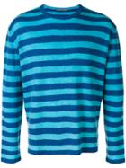 Ermanno Scervino Striped Style Sweater - Blue