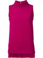 P.a.r.o.s.h. 'pirata' Top, Women's, Size: 40, Pink/purple, Polyester/spandex/elastane
