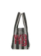 Alexander Wang Beaded Logo Mini Bag - Black