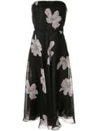 Ralph Lauren Floral Formal Dress - Black