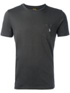 Polo Ralph Lauren Logo Pocket T-shirt, Men's, Size: Large, Grey, Cotton