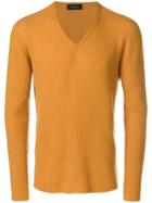 Roberto Collina Cashmere Sweater - Yellow & Orange