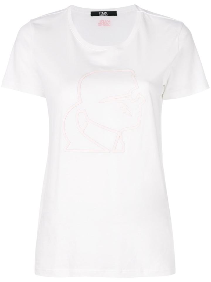 Karl Lagerfeld Ikonik Karl T-shirt - White