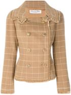 Christian Dior Vintage Double Breasted Jacket - Brown