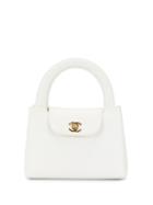 Chanel Pre-owned Cc Logos Hand Bag - White