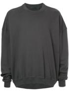 Haider Ackermann Striped Long-sleeved T-shirt - Grey