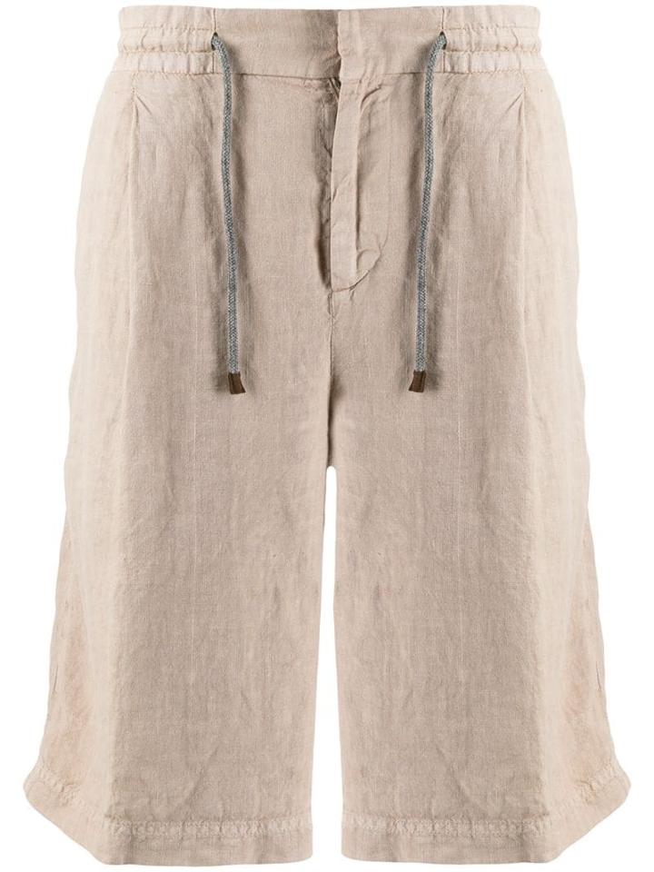 Brunello Cucinelli Drawstring Shorts - Neutrals