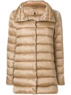 Save The Duck Metallic Padded Coat - Nude & Neutrals