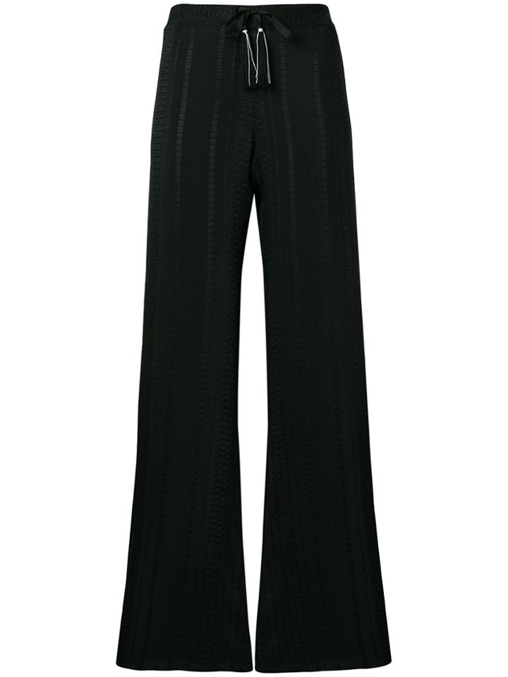 Zeus+dione Alcestes Palazzo Trousers - Black