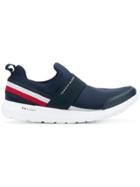 Tommy Hilfiger Tri-stripe Slip-on Sneakers - Blue