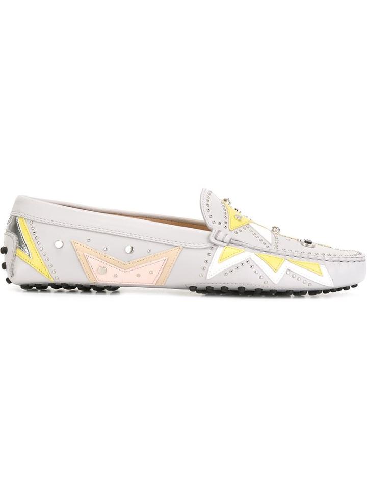 Tod's Star Appliqué Loafers