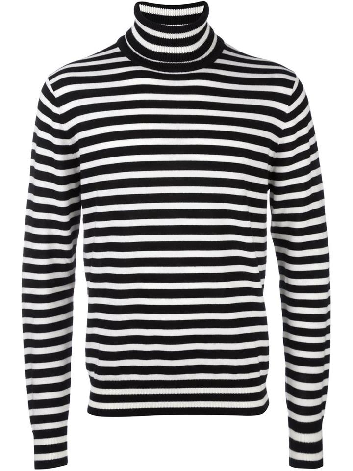 Ps By Paul Smith Striped Turtleneck Jumper
