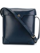 Manu Atelier - 'pristine' Cross Body Bag - Women - Leather - One Size, Blue, Leather