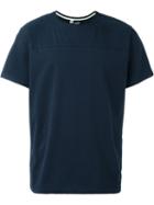 Bleu De Paname Round Neck T-shirt, Men's, Size: M, Blue, Cotton