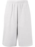 Kappa - Loose Bermuda Shorts - Men - Cotton/polyester - S, Grey, Cotton/polyester