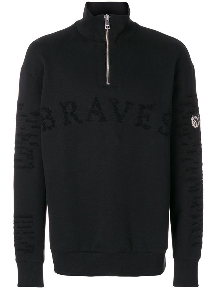 Diesel Braves Zip Top - Black