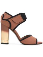 Marni Technical Fabric Sandals - Brown