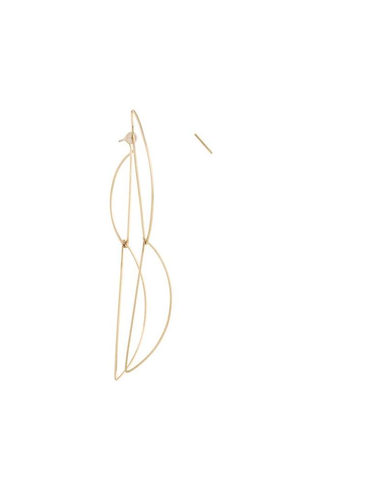 By Boe Multiple Moon Earrings, Women's, Metallic