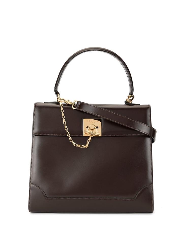 Céline Vintage Logos 2way Hand Bag - Brown