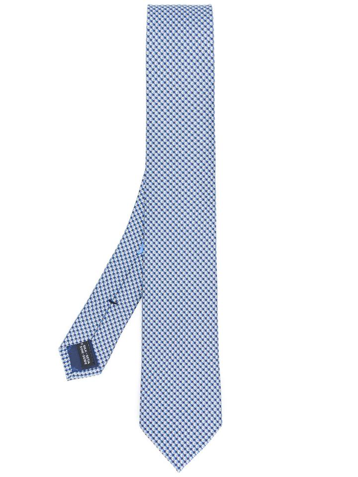 Salvatore Ferragamo Printed Tie - Blue