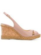 Jimmy Choo Amely 80 Sandals - Pink & Purple