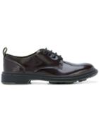 Pezzol 1951 Royal Navy Derby Shoes - Red