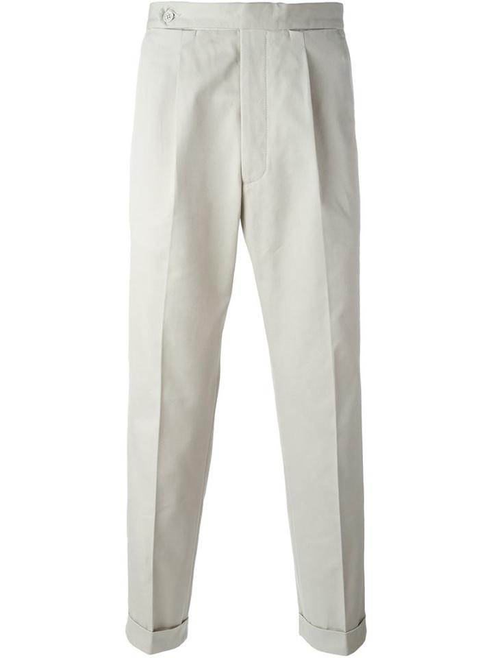 Palm Angels Embroidered Trim Chinos