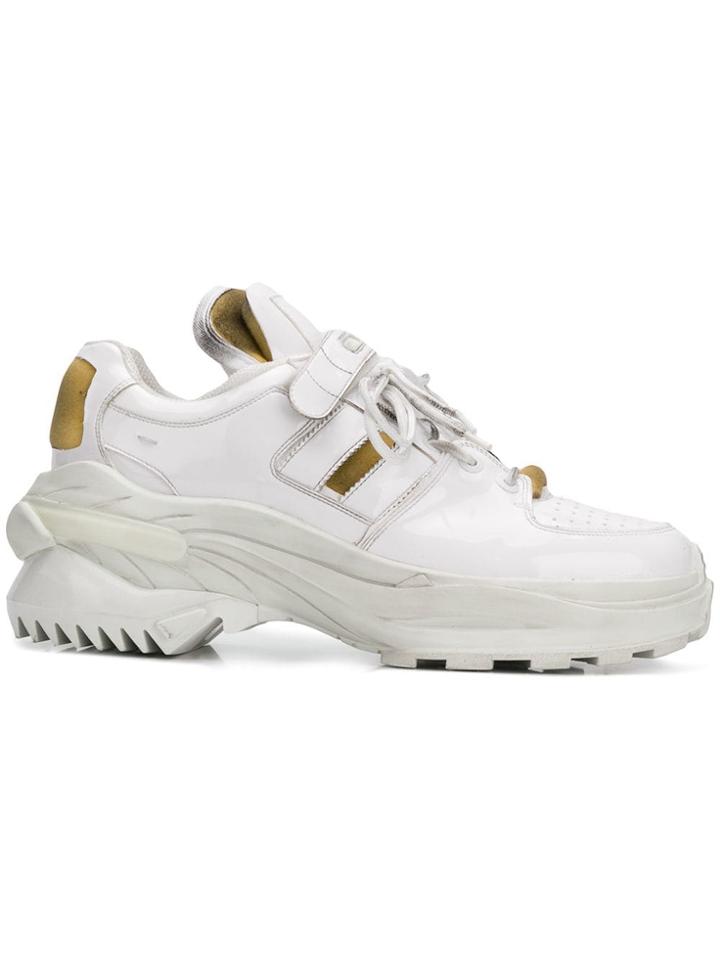 Maison Margiela Ridged Sole Sneakers - White