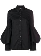 Marques'almeida Flared-sleeve Shirt - Black