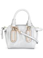 See By Chloé - 'paige' Crossbody Bag - Women - Calf Leather - One Size, Women's, Grey, Calf Leather