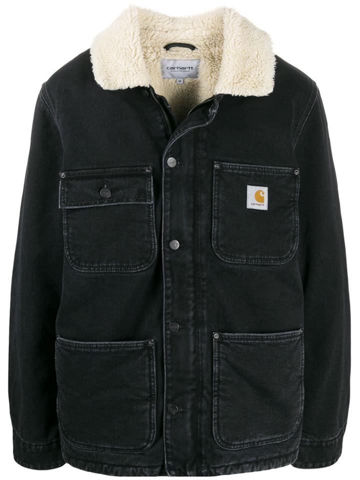 Carhartt Wip Logo Patch Jacket - Black