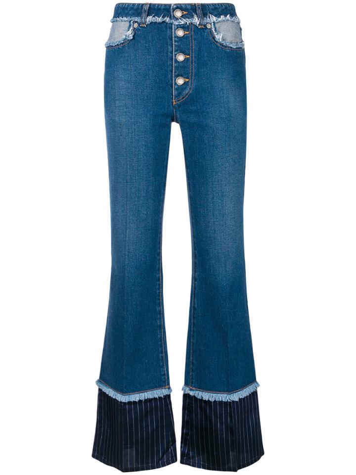 Sonia Rykiel High-waisted Bootcut Jeans - Blue