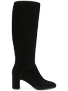 Casadei Block Heel Boots - Black