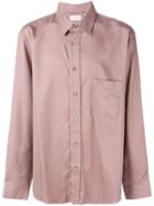 Lemaire Plain Button Down Shirt - Neutrals
