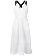 Markus Lupfer - Patchwork Embroidery Dress - Women - Cotton/polyester - M, White, Cotton/polyester