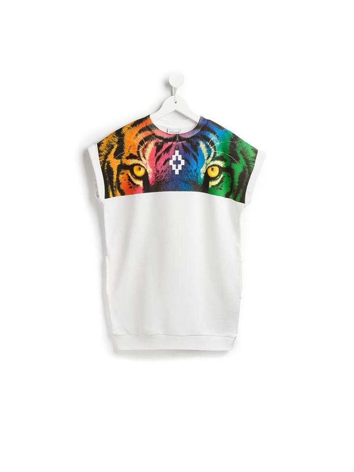 Marcelo Burlon County Of Milan Kids Tiger Print Tank Top