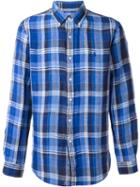 Polo Ralph Lauren Plaid Shirt, Men's, Size: Medium, Blue, Linen/flax