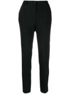 Dolce & Gabbana Contrast Band Trousers - Black