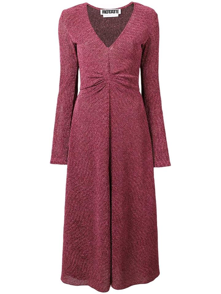 Rotate Gathered Front Dress