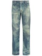 424 424 X Armes Bleach Treated Jeans - Blue
