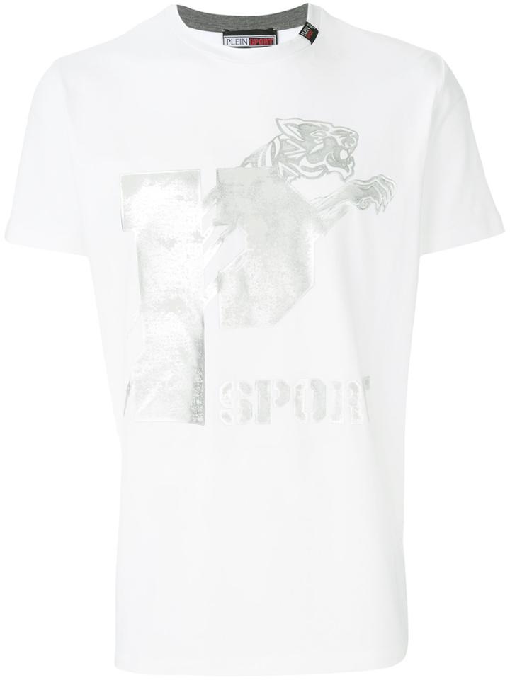Plein Sport Becker Metallic T-shirt - White