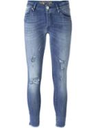 Don T Cry Felicia Distressed Skinny Jeans, Women's, Size: 27, Blue, Cotton/polyester/spandex/elastane