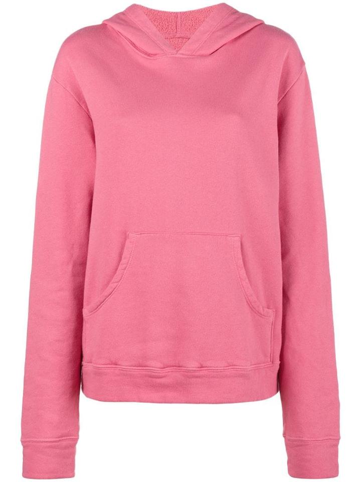 The Elder Statesman Pink Cactus Hoodie