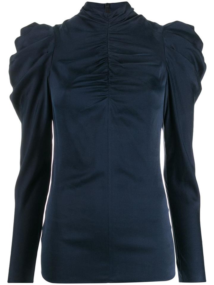 Zimmermann Espionage Drape Top - Blue